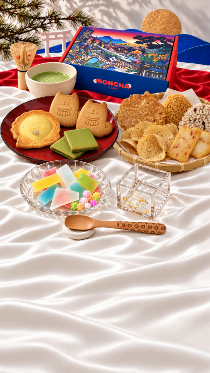 Ise box — Okagesama sweets, matcha and small cultural treasures