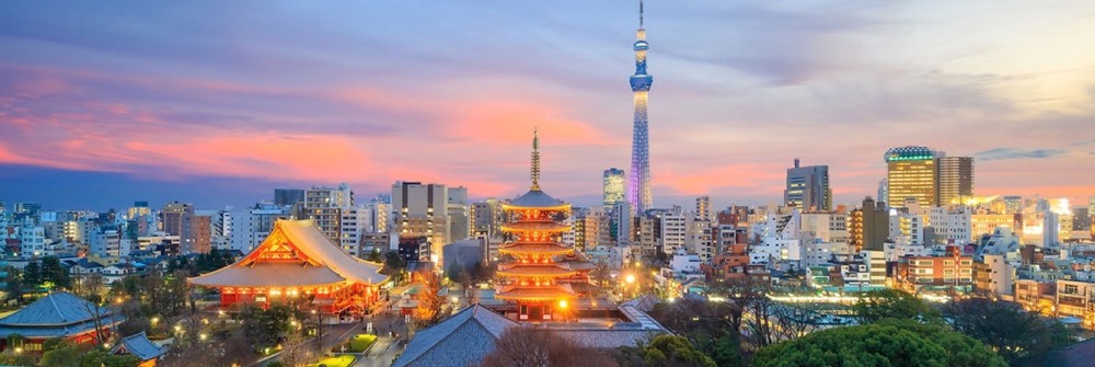 Tokyo Skytree at sunset