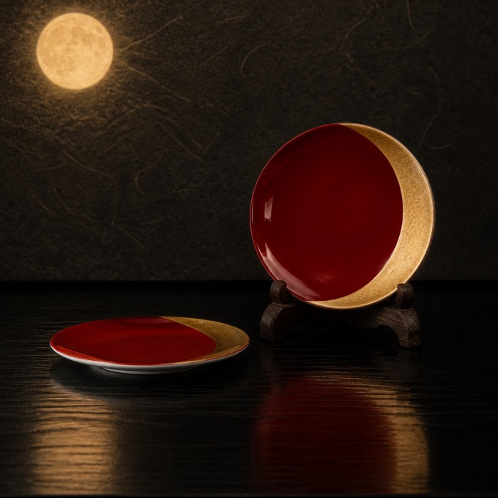 Kishu-Nuri Ceramic Plate